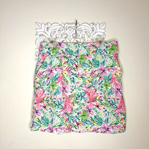 STELLA PARKER Sport XL SKORT Shorts Skirt Activewear Pickleball Golf PINK Green